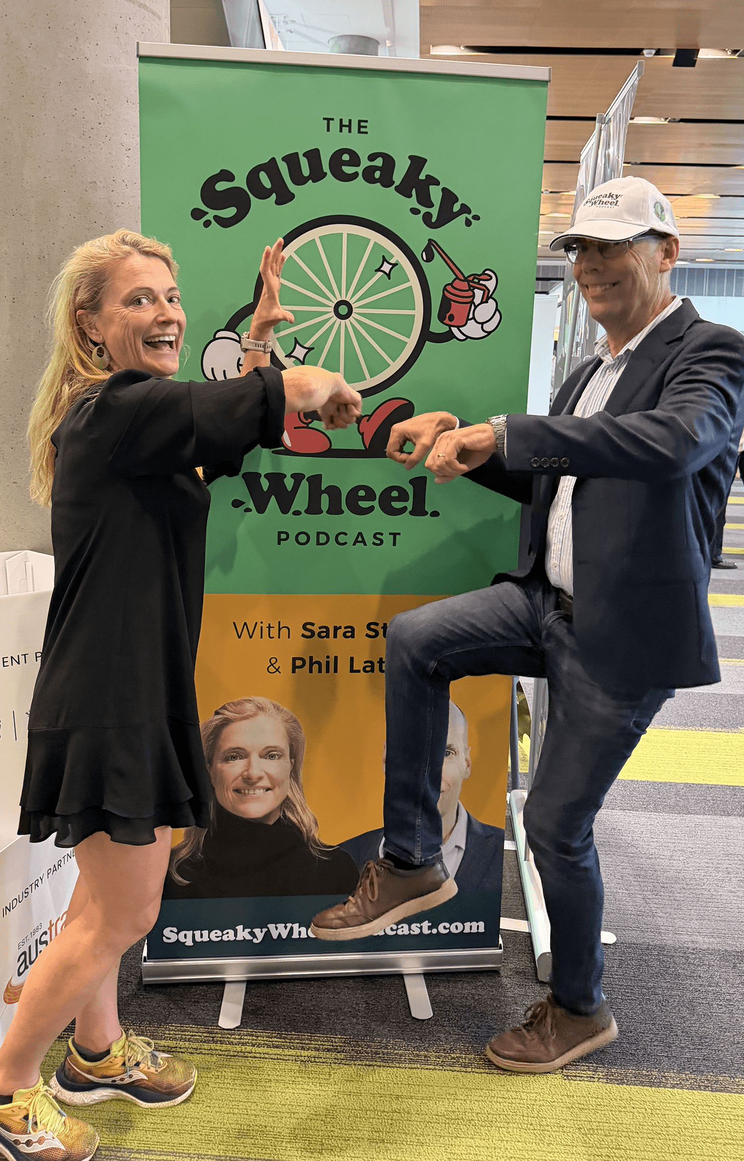 Squeaky Wheel S3E9 Will Butler-Adams - Phil and Sara